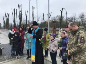Закарпатці вшанували загиблих військових на Сході України