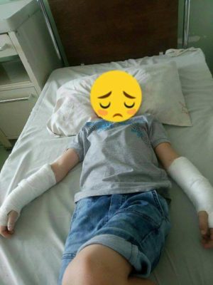Шестирічний хлопчик ледь не загинув через кандидатів у депутати ВР
