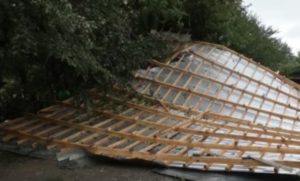 Наслідки нічного буревію в Ужгороді та районі (відео)