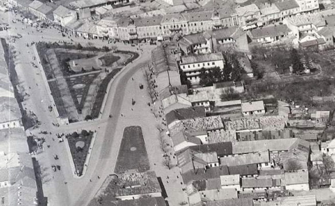 Як виглядав Ужгород з висоти пташиного польоту у 30-тих роках