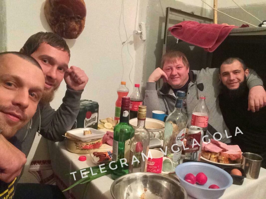 Кримінальний авторитет «Женя Білий» в Ужгородському СІЗО відпочиває на повну: віскі, пиво, елітні страви (фото)