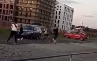Відео перестрілки в Ужгороді
