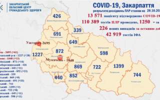 Ужгород стає епіцентром спалаху коронавірусу на Закарпатті: статистика по районах
