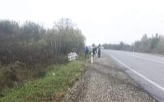 На Мукачівщині полісмени злетіли з автотраси (фото)