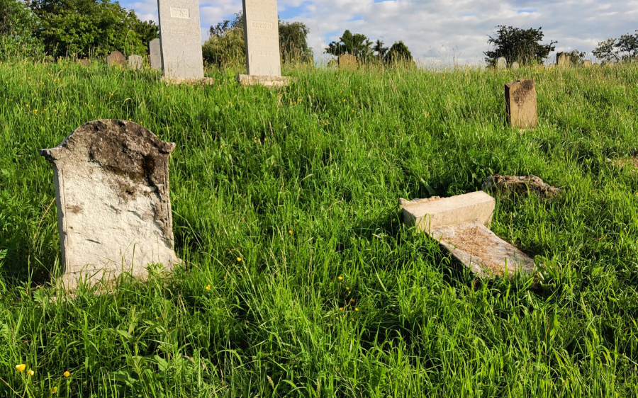 Вандали в Ужгороді зруйнували кладовище (ФОТО)