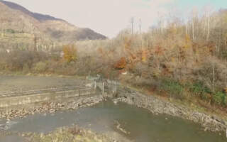 МініГЕС на Закарпатті вбило річку, віднесену до Смагардової  мережі (ВІДЕО)