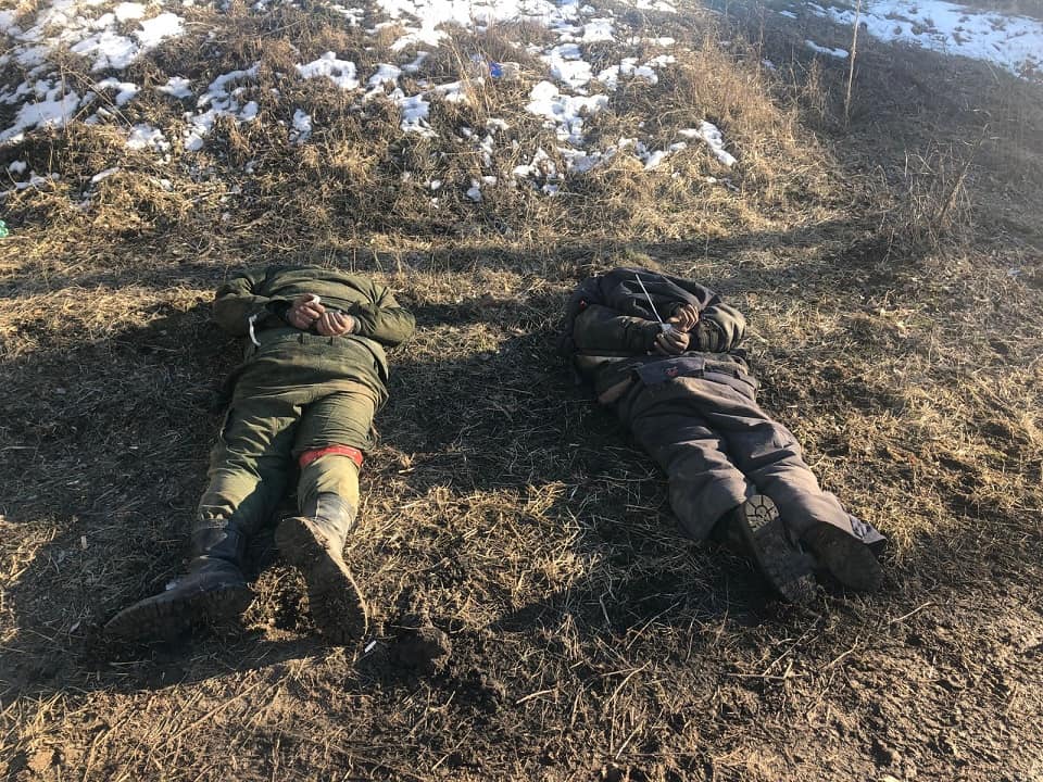 «Вовки» 128-ї бригади взяли в полон групу військових так званих «ЛНР» та «ДНР» (+ФОТО)