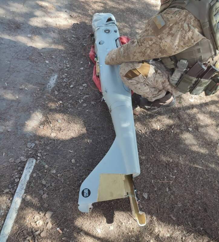 Своє відлітав: Бійці 128 бригади збили новітній москальський дрон (ФОТО)