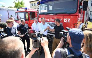 Закарпаття отримало 7 пожежних машин від землі Бургенланд Республіки Австрія