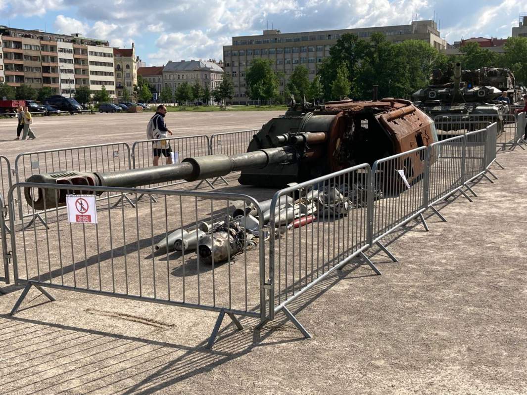 У центрі Праги — знищена руснява техніка (ФОТО)