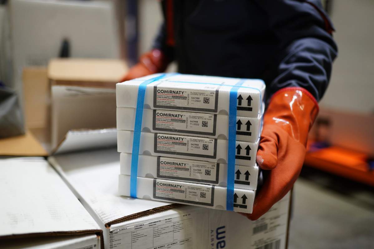 ЮНІСЕФ доставив в Україну 2,3 млн доз вакцини Pfizer за підтримки США (ФОТО)