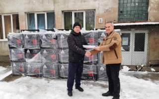  Рахівська громада отримала чеську допомогу генераторами на 800 тисяч корун