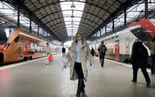 Ужгородка Леся Гичко та команда журналістів УжНУ роблять серію стрічок про швейцарську залізницю