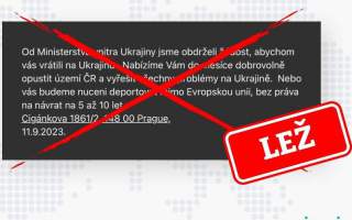 «Брехня»: Чеське МВС відреагувало на фейк, який виганяв закарпатців з Чехії