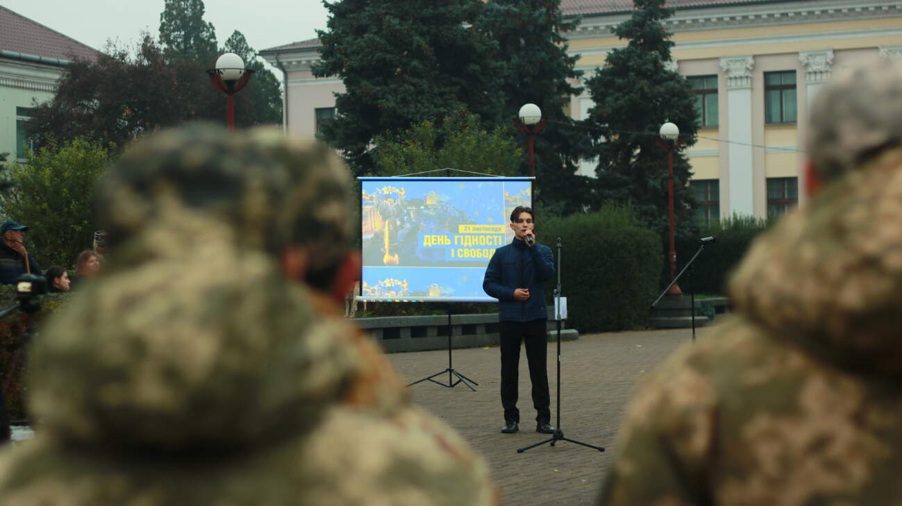 У Чопі відзначили День Гідності та Свободи (ФОТО)