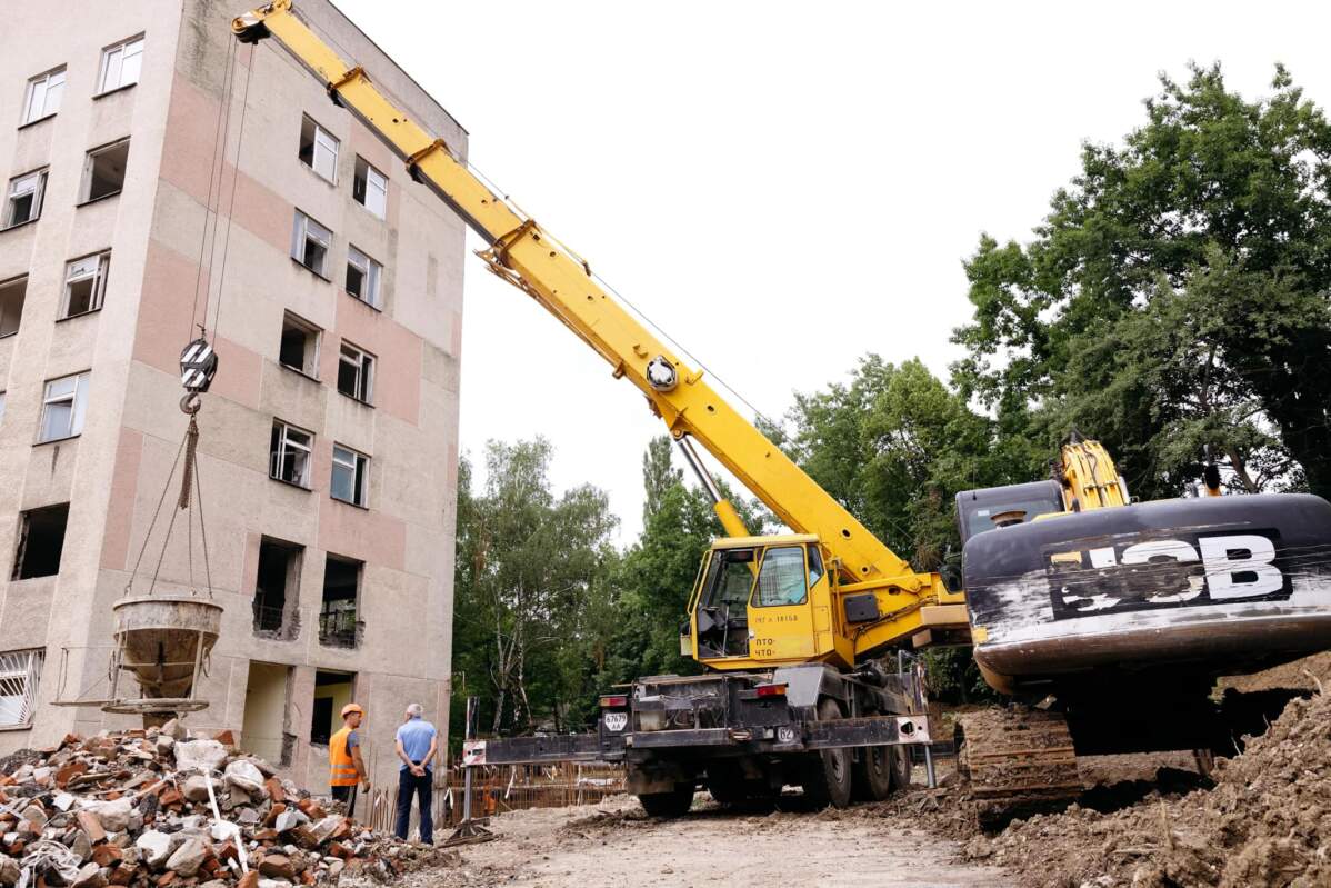 Будівельні роботи в межах реалізації проєкту обласного реабілітаційного центру «4.5.0 Recovery Center» розпочато