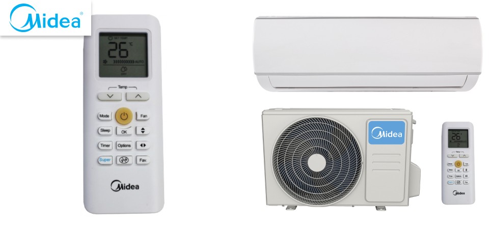 Midea AF6-09N1C2-I/AF6-09N1C2-O — надійний захист від спеки