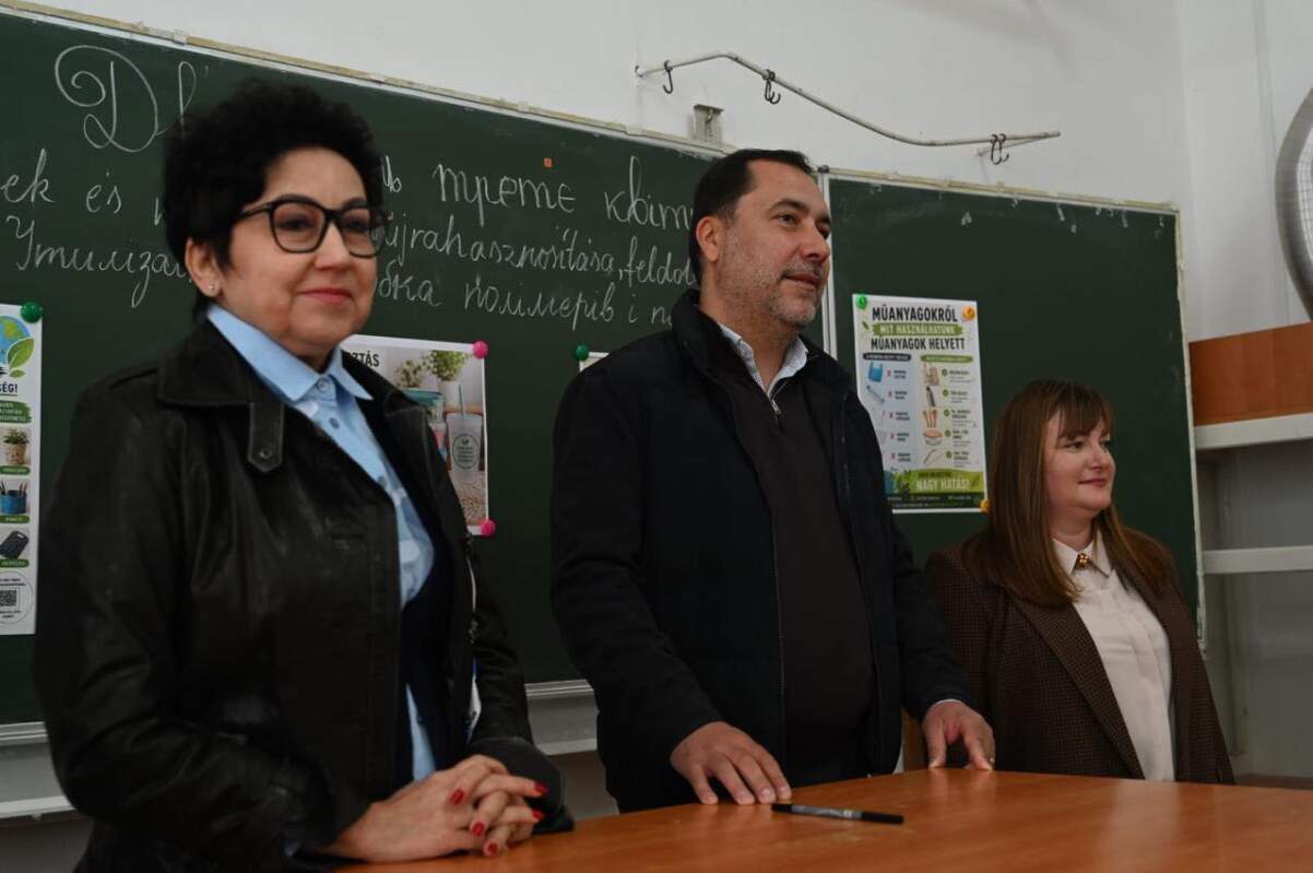 Юрій Гузинець відвідав Берегівський ліцей ім. Лайоша Кошута та обговорив підготовку до реформи старшої школи